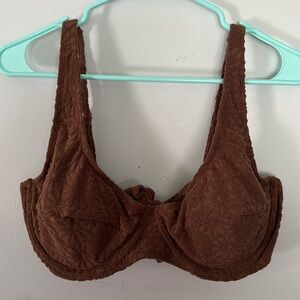 Somerfield Swim Top. Size XXL. Brown